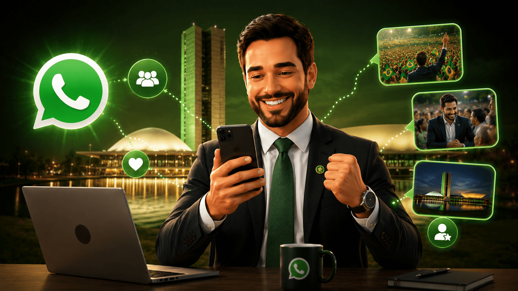 Como utilizar o WhatsApp na política e construir sua imagem pessoal com o Autozapplus?